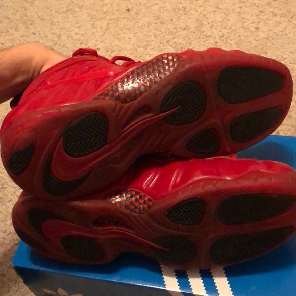 Nike Air Foamposite Pro “October Red” *used* - Picture 6 of 6